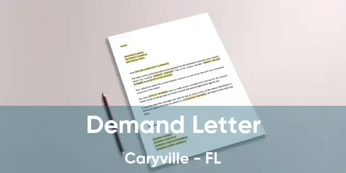 Demand Letter Caryville - FL