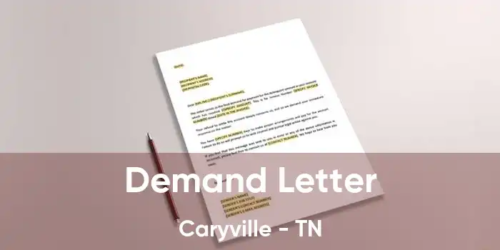 Demand Letter Caryville - TN