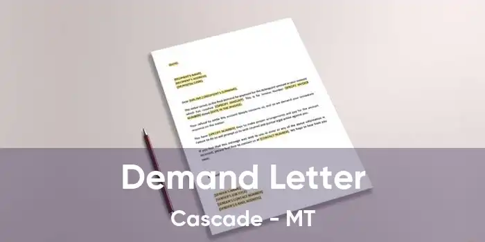 Demand Letter Cascade - MT