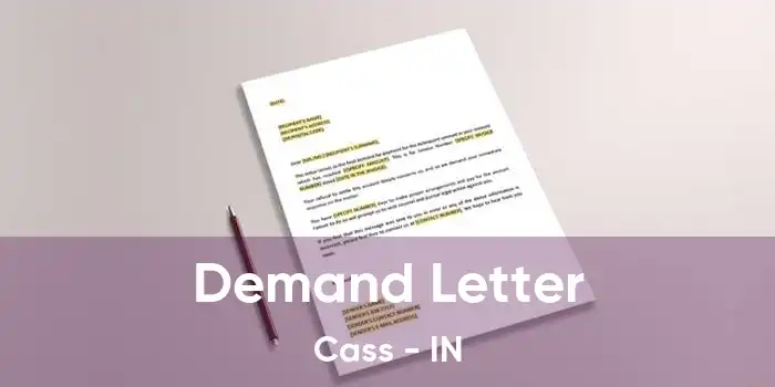 Demand Letter Cass - IN