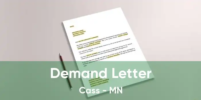 Demand Letter Cass - MN