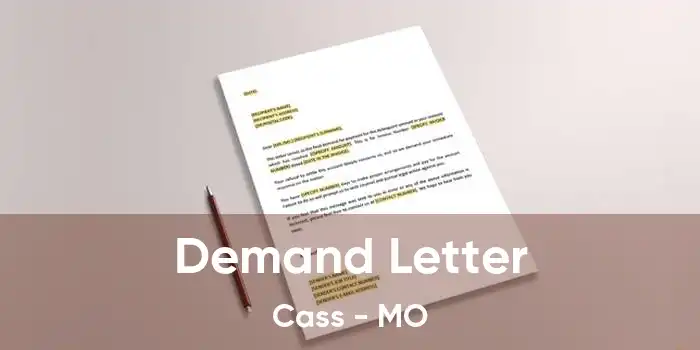 Demand Letter Cass - MO