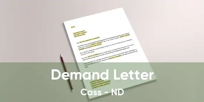 Demand Letter Cass - ND