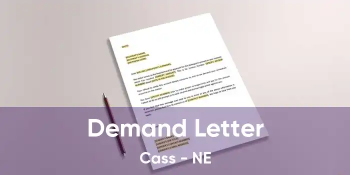 Demand Letter Cass - NE