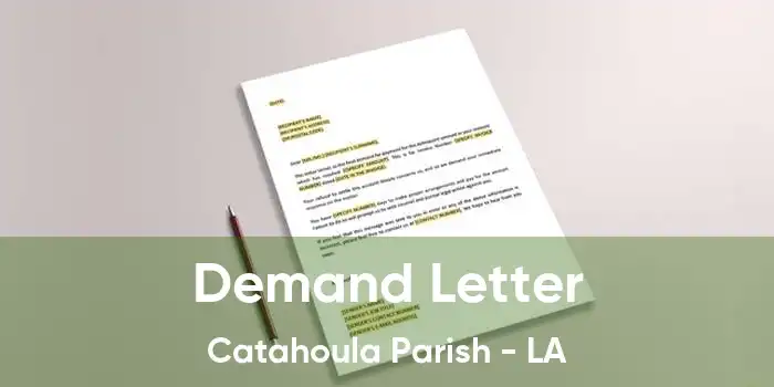 Demand Letter Catahoula Parish - LA