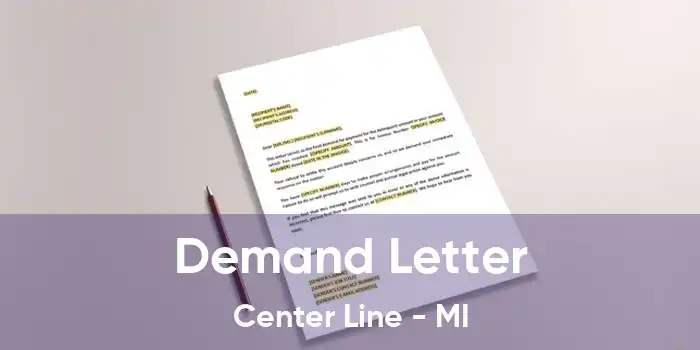 Demand Letter Center Line - MI