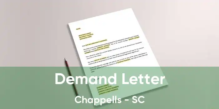 Demand Letter Chappells - SC