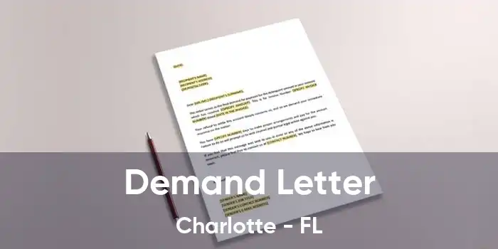 Demand Letter Charlotte - FL