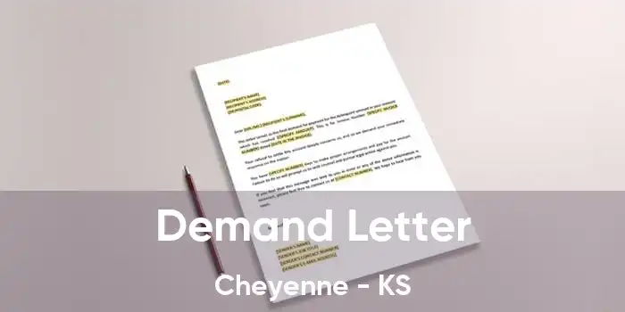  Demand Letter Cheyenne - KS