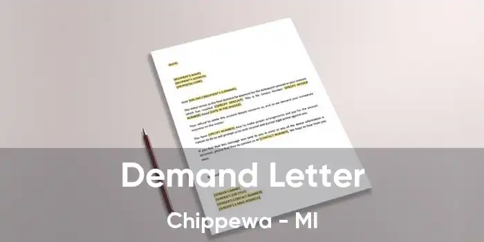 Demand Letter Chippewa - MI