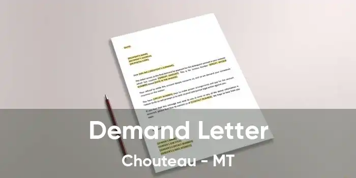 Demand Letter Chouteau - MT