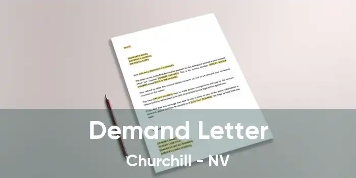 Demand Letter Churchill - NV