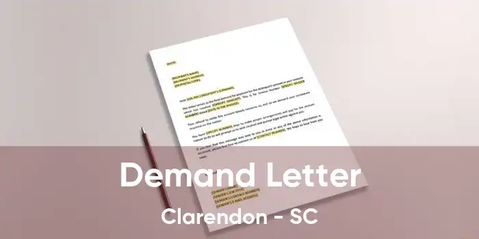 Demand Letter Clarendon - SC