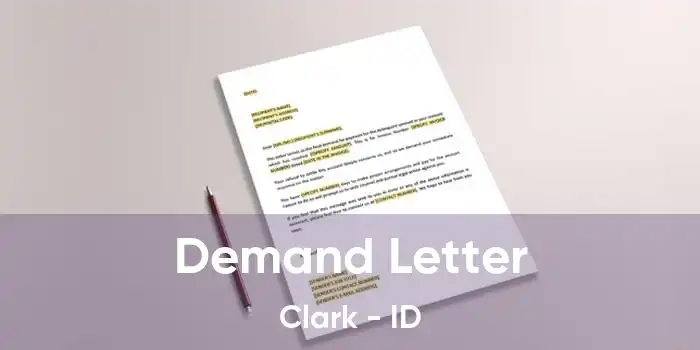  Demand Letter Clark - ID