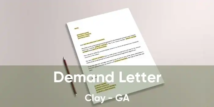 Demand Letter Clay - GA