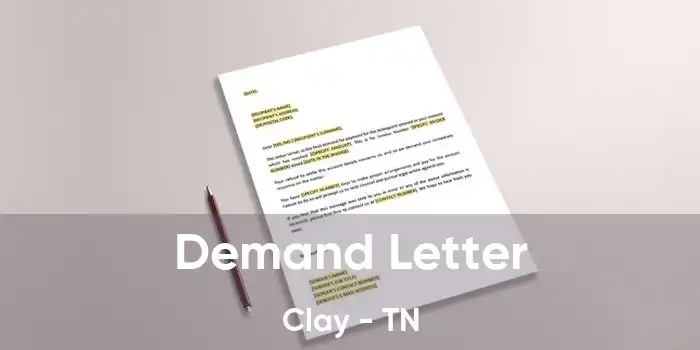 Demand Letter Clay - TN