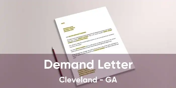 Demand Letter Cleveland - GA