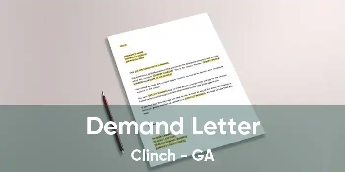 Demand Letter Clinch - GA