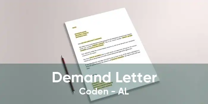 Demand Letter Coden - AL