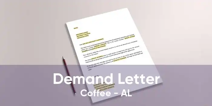 Demand Letter Coffee - AL