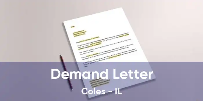 Demand Letter Coles - IL