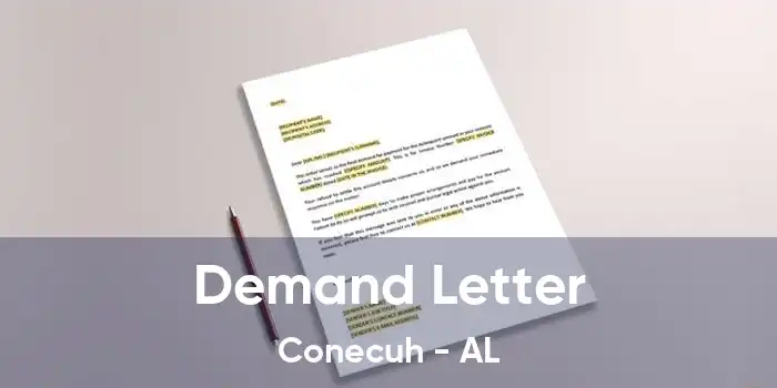 Demand Letter Conecuh - AL