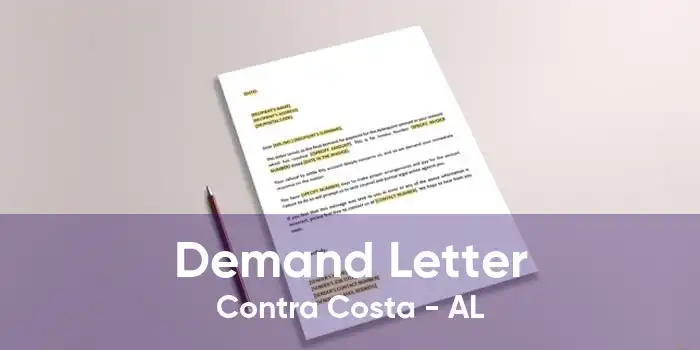 Demand Letter Contra Costa - AL