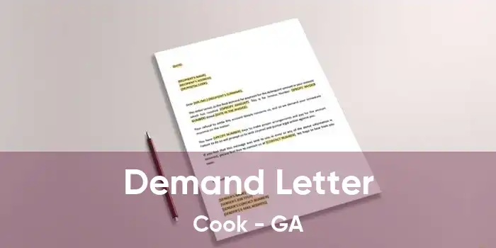 Demand Letter Cook - GA