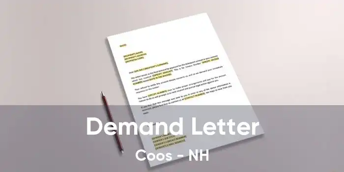 Demand Letter Coos - NH