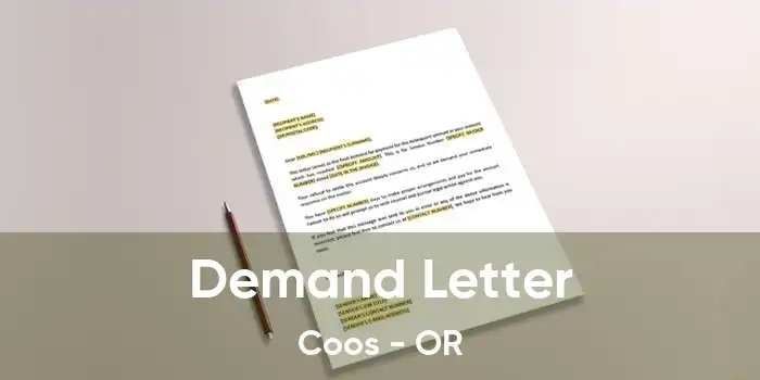 Demand Letter Coos - OR