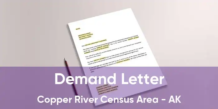 Demand Letter Copper River Census Area - AK