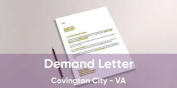 Demand Letter Covington City - VA