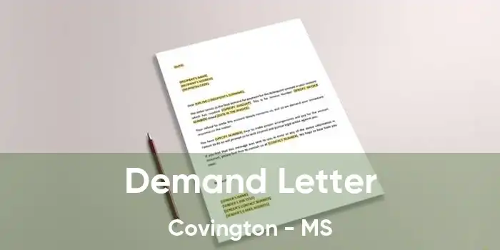 Demand Letter Covington - MS