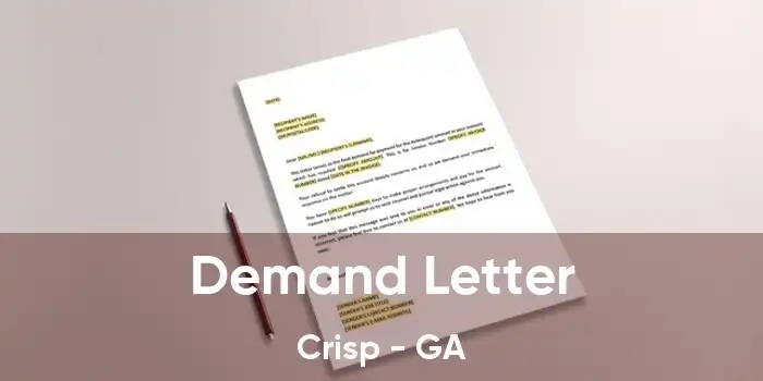 Demand Letter Crisp - GA