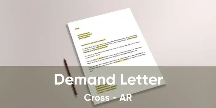 Demand Letter Cross - AR