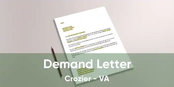 Demand Letter Crozier - VA