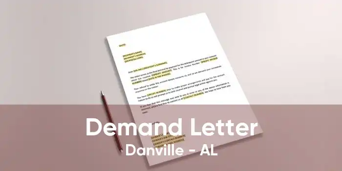 Demand Letter Danville - AL