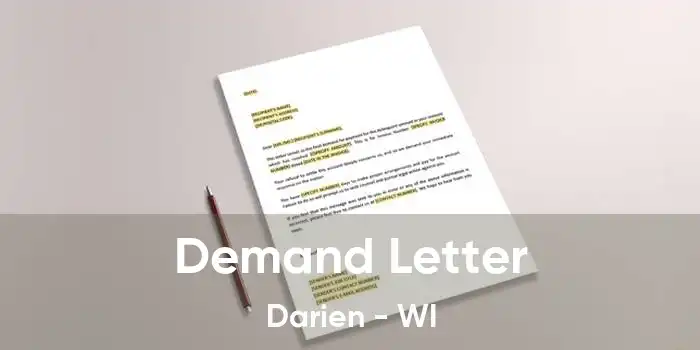 Demand Letter Darien - WI