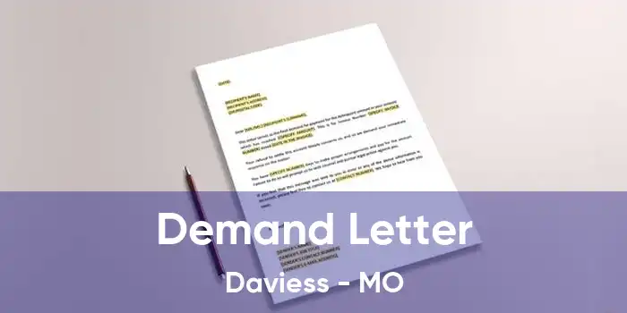 Demand Letter Daviess - MO