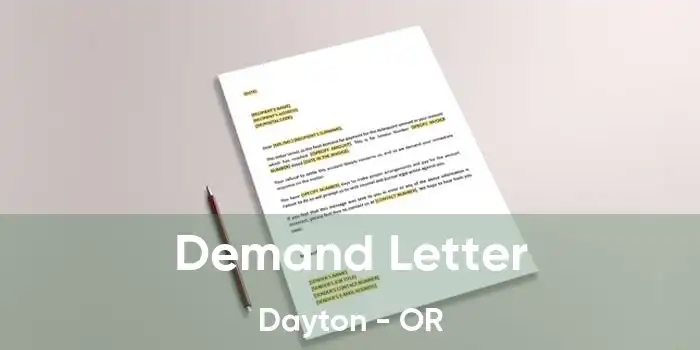 Demand Letter Dayton - OR