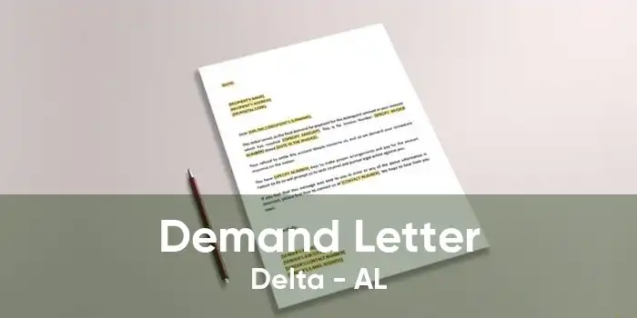 Demand Letter Delta - AL