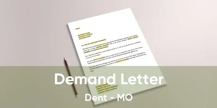 Demand Letter Dent - MO