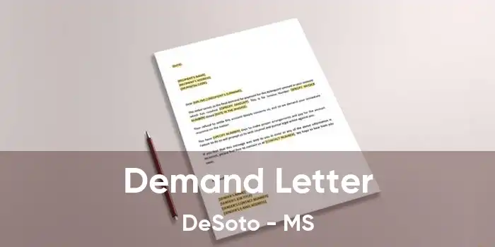 Demand Letter DeSoto - MS