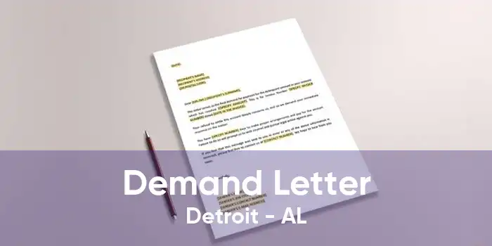 Demand Letter Detroit - AL