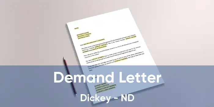 Demand Letter Dickey - ND