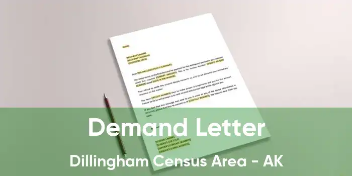 Demand Letter Dillingham Census Area - AK