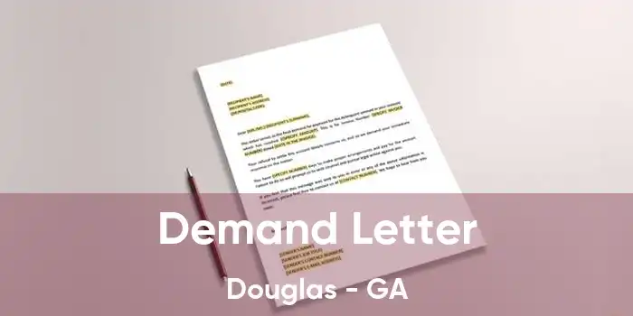 Demand Letter Douglas - GA