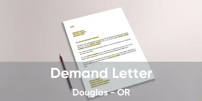 Demand Letter Douglas - OR