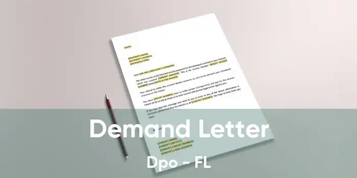 Demand Letter Dpo - FL