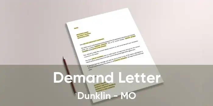 Demand Letter Dunklin - MO